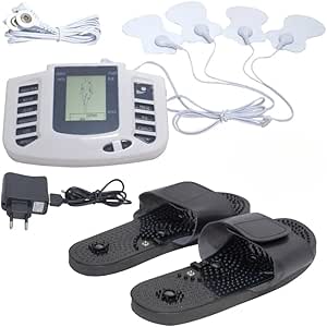 Aparelhos com eletrodos e adesivos para fisioterapia - Imagem 4