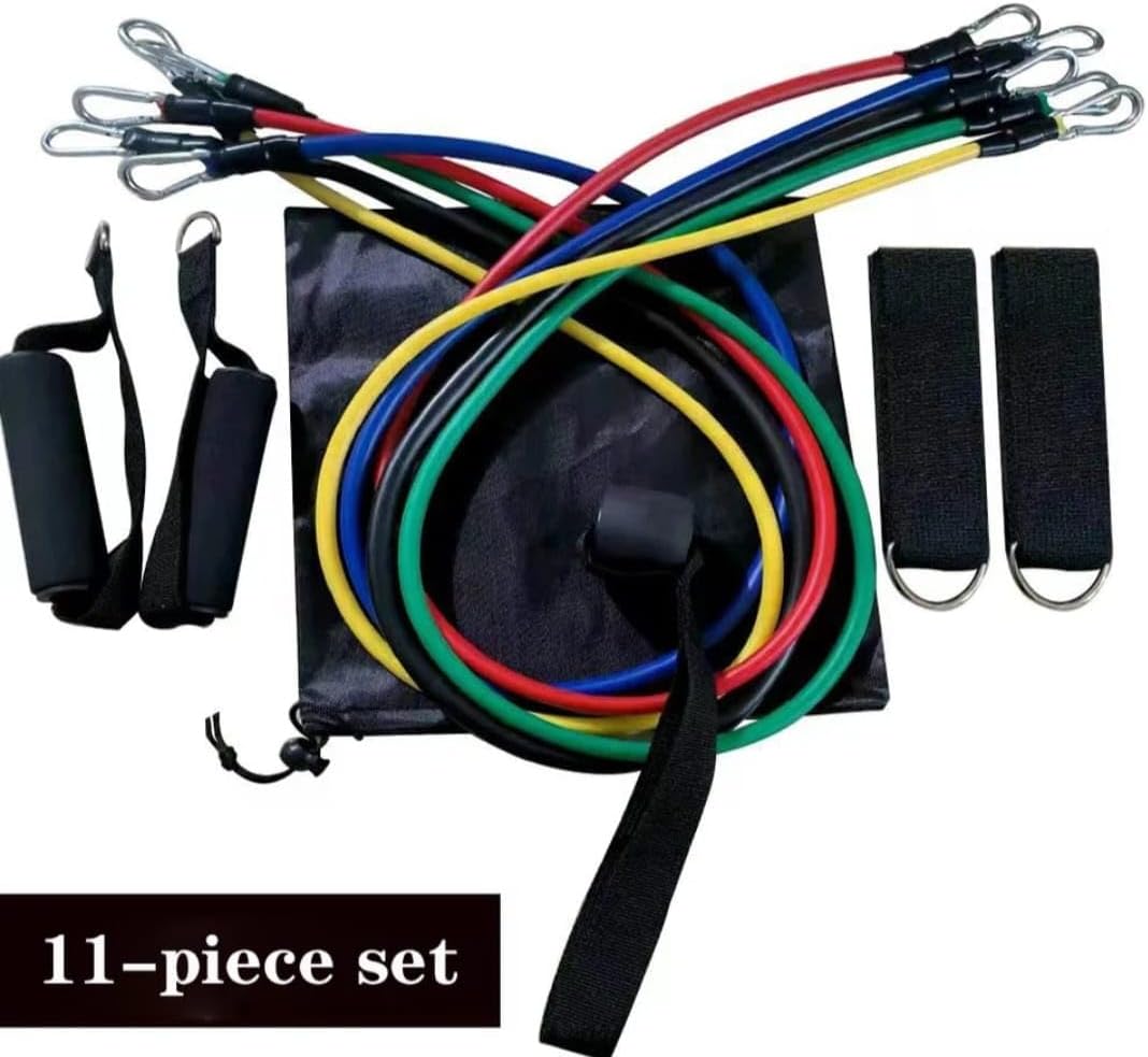 Kit Extensor Elástico Treino Em Casa Exercício Funcional - Imagem 5