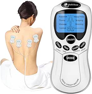 Aparelhos com eletrodos e adesivos para fisioterapia - Imagem 5